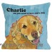 One Bella Casa Personalized Love A Dog Throw Pillow HMW4517